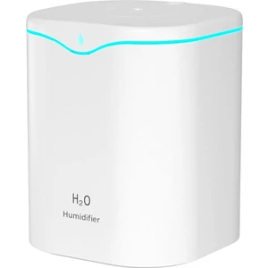 Yatak Odası Için Nemlendiriciler, Yatak Odası Için 2,2l Soğuk Sisli Nemlendiriciler, USB Taşınabilir Masa Nemlendirici, Sessiz Ultrasonik, Beyaz (Yurt Dışından)