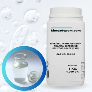 Kimya Depom Gliserin Bitkisel, Farma, Gıda Tipi (Usp) 1 Kg.