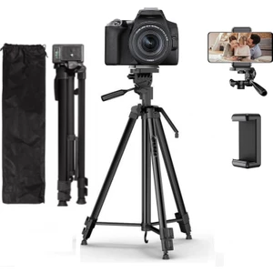 135CM Projeksiyon Cihazı Uyumlu Mini Kamera Gopro Cep Telefon Tutuculu Tripot 135CM Telefon Tutucu Tripod