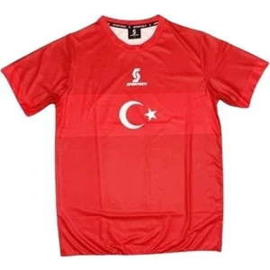 K0141 Türkiye Milli Takım Forması Tek Üst (TEK KELİME ISİM VE NUMARA YAZILIR)