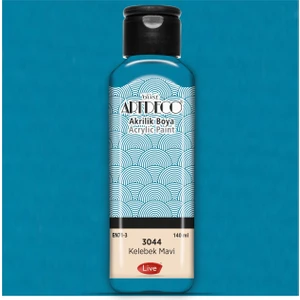 Akrilik Boya 140 Ml Kelebek Mavi 3044