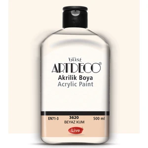 Akrilik Boya 500 Ml. 3620 Beyaz Kum