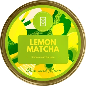 Mim and More Lemon Matcha - Limon Aromalı Matcha, 25 Gr