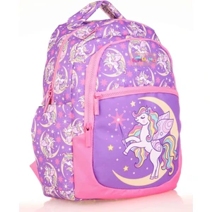 Kids Mor Unicorn Kız Çocuk Okul Sırt Çantası