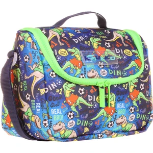 Kids Isı Yalıtımlı Erkek Çocuk Yeşil Mavi Dinazor Beslenme Çantası