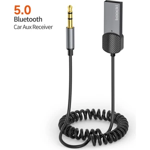 Aux USB Wireless Bluetooth 5.1 Ses Alıcısı Araç Kiti 3.5mm Jack  Dönüştürücü