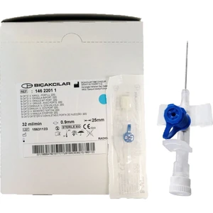 Branül (Intraket) Mavi (22G) 80'li Paket