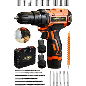 Milwake Serii 258 Volt 12 Ah 27 Pcs Set Motor Koruma Çelik Şanzuman 2x Akülü Vidalama Şarjlı Matkap