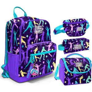 Coral High Ilkokul/ortaokul Çanta Seti ve Bel Çantası- Mor Voleybol - Kız Çocuk