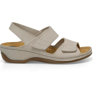 161833.Z4FX Bej Kadın Comfort Sandalet