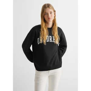 Mango Baskılı Mesajlı Sweatshirt