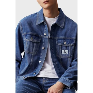Calvin Klein Pamuklu Regular Fit Kot Ceket J30J3257501A4 Erkek Kot Ceket J30J325750 1A4