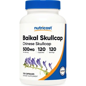 Baikal Skullcap 500MG 120 Vegetarian Capsul  Usa Menşei.Tr Tek Yetkili SATICISI OZELSPORCUGIDALARI'DIR