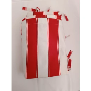 Karmaş Home Balkon Perdesi Kırmızı/beyaz