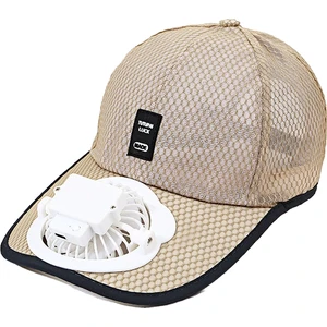 Erkekler Için Fanlı Yaz Güneş Koruma Şapkası (Yurt Dışından)