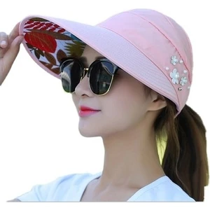 Dlloer Uv Koruma Katlanabilir Güneş Şapkası - Haki (Yurt Dışından)