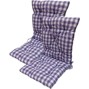 Güllüce Home 2'li Pötikare*slikon Elyaf Dolgulu*arkalıklı*yıkanabilir*sandalye Minderi
