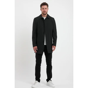 Enrico Baselli CeketÜstü Su Geçirmez Ince Astarlı Yağmurluk Kaban