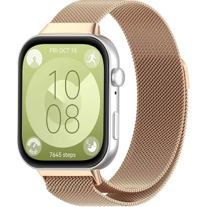 Huawei Watch Fit 4/Fit 4 Pro/Fit 3 Kordon Milano Loop Metal Kordon (Fit/Fit2 Uyumlu Değildir)