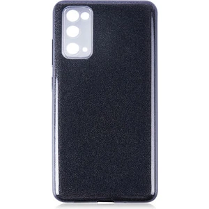 Techno Guru Samsung Galaxy S20 Fe Simli ve Parlak Şık Shining Premium Silikon Kılıf