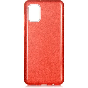Techno Guru Samsung Galaxy A31 Simli ve Parlak Şık Shining Premium Silikon Kılıf