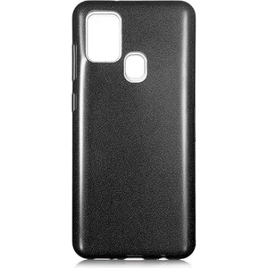 Techno Guru Samsung Galaxy A21S Simli ve Parlak Şık Shining Premium Silikon Kılıf