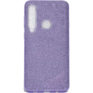 Techno Guru Samsung Galaxy A9 2018 Simli ve Parlak Şık Shining Premium Silikon Kılıf