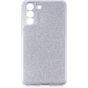Techno Guru Samsung Galaxy S21 Fe Simli ve Parlak Şık Shining Premium Silikon Kılıf