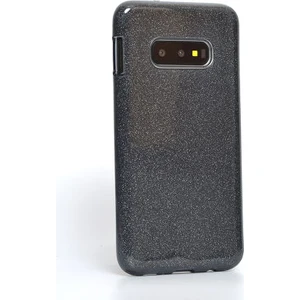 Techno Guru Samsung Galaxy S10E Simli ve Parlak Şık Shining Premium Silikon Kılıf