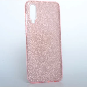 Techno Guru Samsung Galaxy A70 Simli ve Parlak Şık Shining Premium Silikon Kılıf