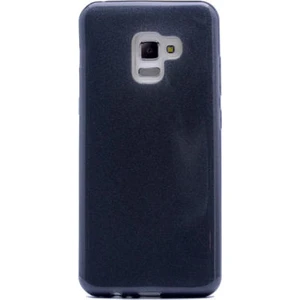 Techno Guru Samsung Galaxy A8 Plus 2018 Simli ve Parlak Şık Shining Premium Silikon Kılıf