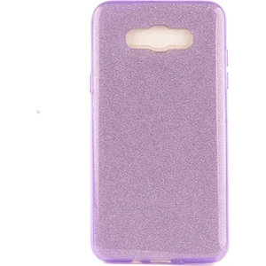 Techno Guru Samsung Galaxy J7 2016 Simli ve Parlak Şık Shining Premium Silikon Kılıf