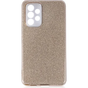 Techno Guru Samsung Galaxy A53 5g Simli ve Parlak Şık Shining Premium Silikon Kılıf