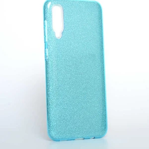 Techno Guru Samsung Galaxy A70 Simli ve Parlak Şık Shining Premium Silikon Kılıf
