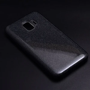 Techno Guru Samsung Galaxy J2 Core Simli ve Parlak Şık Shining Premium Silikon Kılıf