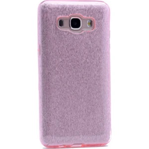 Techno Guru Samsung Galaxy J5 Simli ve Parlak Şık Shining Premium Silikon Kılıf