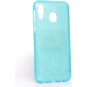 Techno Guru Samsung Galaxy M20 Simli ve Parlak Şık Shining Premium Silikon Kılıf