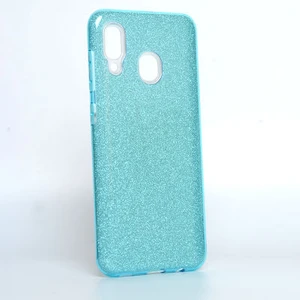Techno Guru Huawei Y7 Prime 2019 Simli ve Parlak Şık Shining Premium Silikon Kılıf
