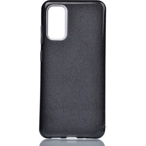 Techno Guru Samsung Galaxy S20 Simli ve Parlak Şık Shining Premium Silikon Kılıf