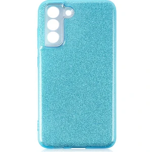 Techno Guru Samsung Galaxy S21 Fe Simli ve Parlak Şık Shining Premium Silikon Kılıf
