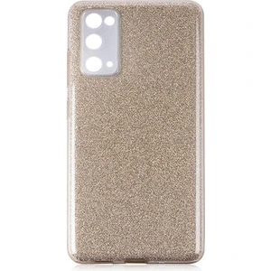 Techno Guru Samsung Galaxy S20 Fe Simli ve Parlak Şık Shining Premium Silikon Kılıf