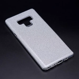 Techno Guru Samsung Galaxy Note 9 Simli ve Parlak Şık Shining Premium Silikon Kılıf