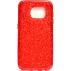 Techno Guru Samsung Galaxy S7 Simli ve Parlak Şık Shining Premium Silikon Kılıf