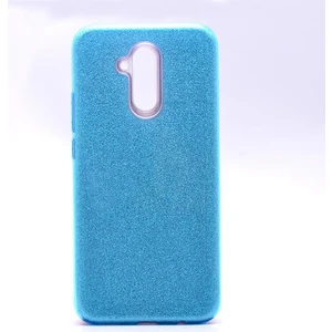 Techno Guru Huawei Mate 20 Lite Simli ve Parlak Şık Shining Premium Silikon Kılıf