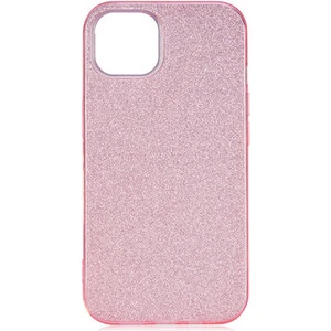 Techno Guru iPhone 13 Mini Simli ve Parlak Şık Shining Premium Silikon Kılıf