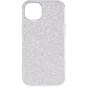 Techno Guru iPhone 13 Mini Simli ve Parlak Şık Shining Premium Silikon Kılıf