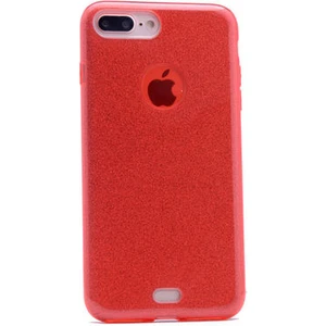 Techno Guru iPhone 8 Plus Simli ve Parlak Şık Shining Premium Silikon Kılıf