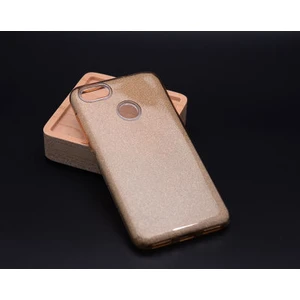 Techno Guru Huawei Y7 2018 Simli ve Parlak Şık Shining Premium Silikon Kılıf