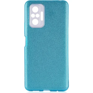 Techno Guru Redmi Note 10 Pro Simli ve Parlak Şık Shining Premium Silikon Kılıf