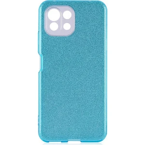 Techno Guru Xiaomi Mi 11 Lite Simli ve Parlak Şık Shining Premium Silikon Kılıf